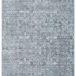 Feizy Cecily Distressed 3595F Teal Area Rug