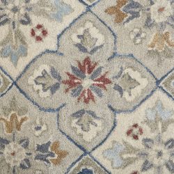 Feizy Rylan Tiled 8638F Grey Area Rug