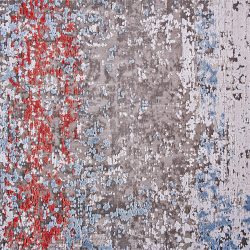 Feizy Cadiz Abstract 3902F Grey Area Rug
