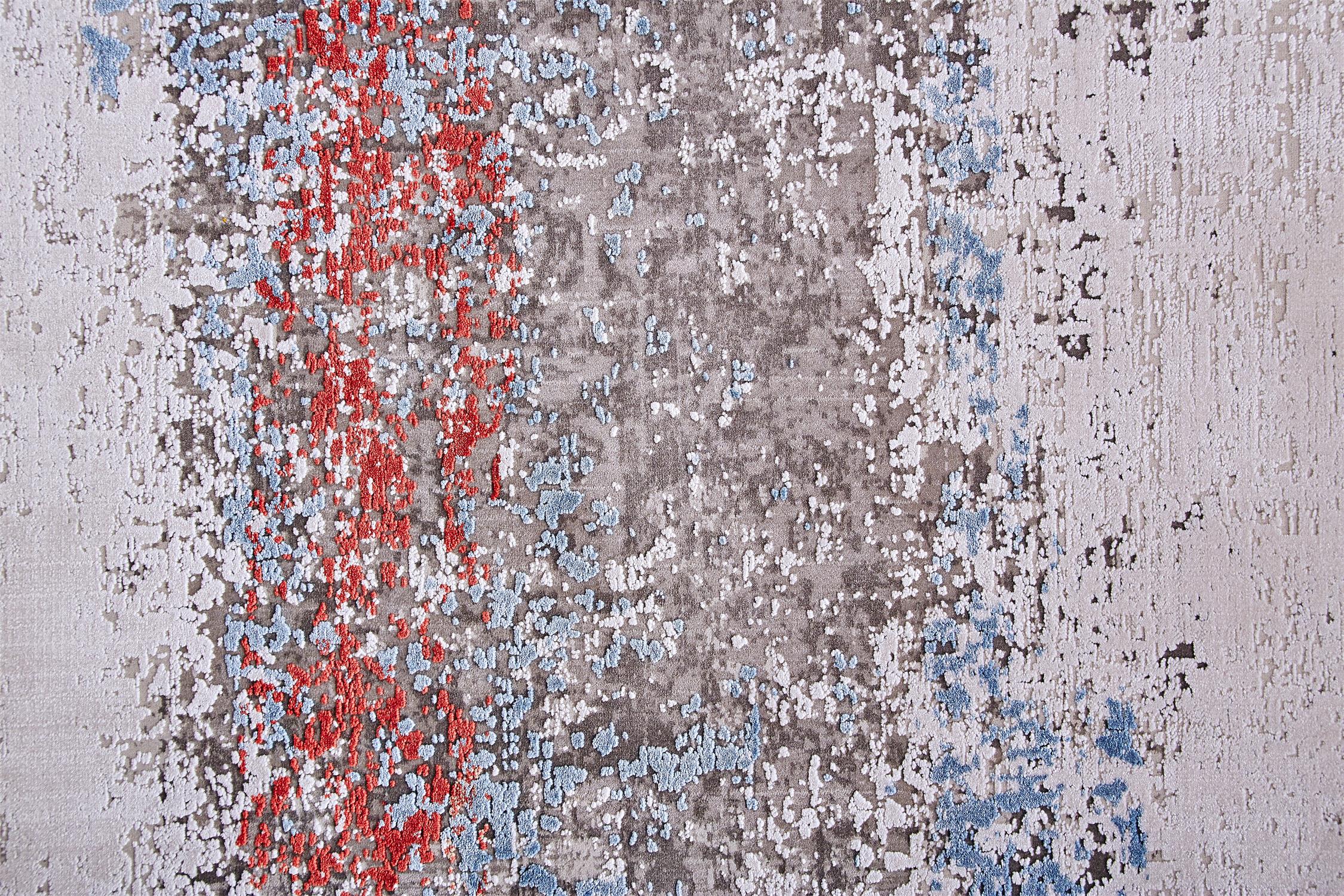 Feizy Cadiz Abstract 3902F Grey Area Rug