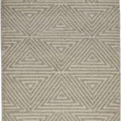 Alternative view of Feizy Phoenix Geometric 0810F Beige Area Rug
