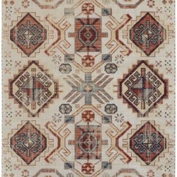 Alternative view of Feizy Nolan Distressed 39C9F Red Area Rug