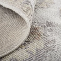 Alternative view of Feizy Wendover Ornamental 6848F Grey Area Rug