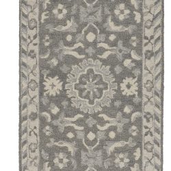 Alternative view of Feizy Remington Medallion I8027 Green Area Rug