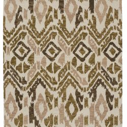 Alternative view of Feizy Remington Ikat I8025 Brown Area Rug