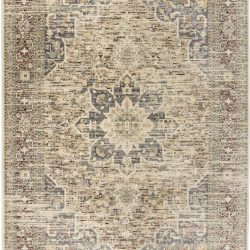 Alternative view of Feizy Greyson Distressed 3578F Grey Area Rug