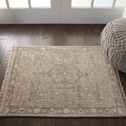 Nourison Aldora ALD01 Silver Area Rug