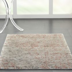 Nourison Lucent LCN07 Silver Area Rug