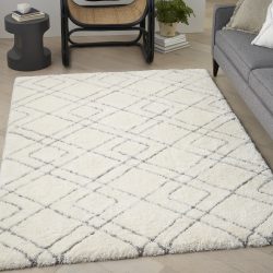 Nourison Dreamy Shag DRS07 Ivory Area Rug