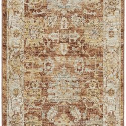 Alternative view of Nourison Sahar SHR02 Rust Area Rug