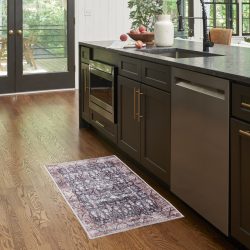 Nourison Grand Washables GRW06 Navy Ivory Area Rug