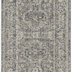 Alternative view of Nourison Lynx LNX03 Slate Multicolor Area Rug