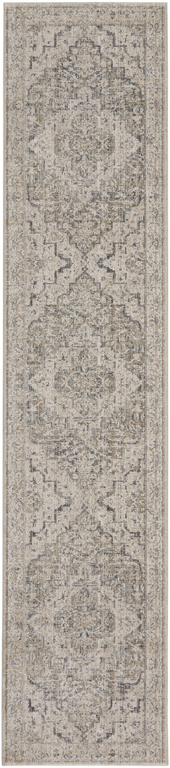 Nourison Lynx LNX04 Ivory Taupe Area Rug - Image 2
