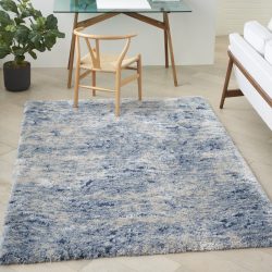 Nourison Dreamy Shag DRS06 Light Blue Area Rug