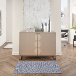 Nourison Versatile NRV01 Denim Blue Area Rug
