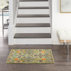Nourison Allur ALR03 Sage Ivory Area Rug