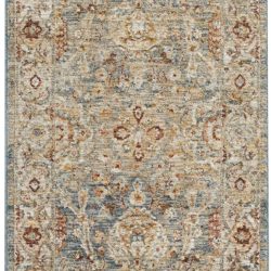 Alternative view of Nourison Sahar SHR03 Blue Area Rug