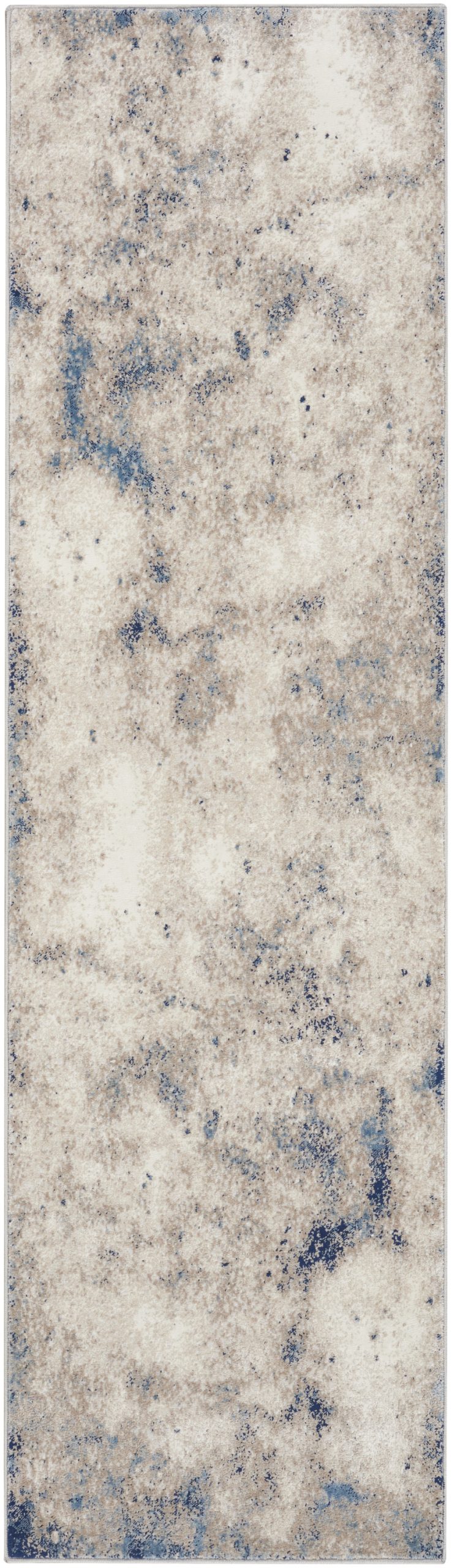 Calvin Klein CK022 Infinity IFN05 Ivory Grey Blue Area Rug - Image 2