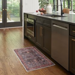 Nourison Grand Washables GRW02 Navy Brick Area Rug