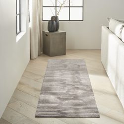Calvin Klein Ck010 Linear LNR01 Grey Area Rug