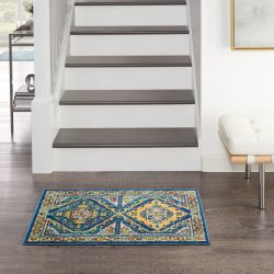Nourison Allur ALR02 Navy Multicolor Area Rug