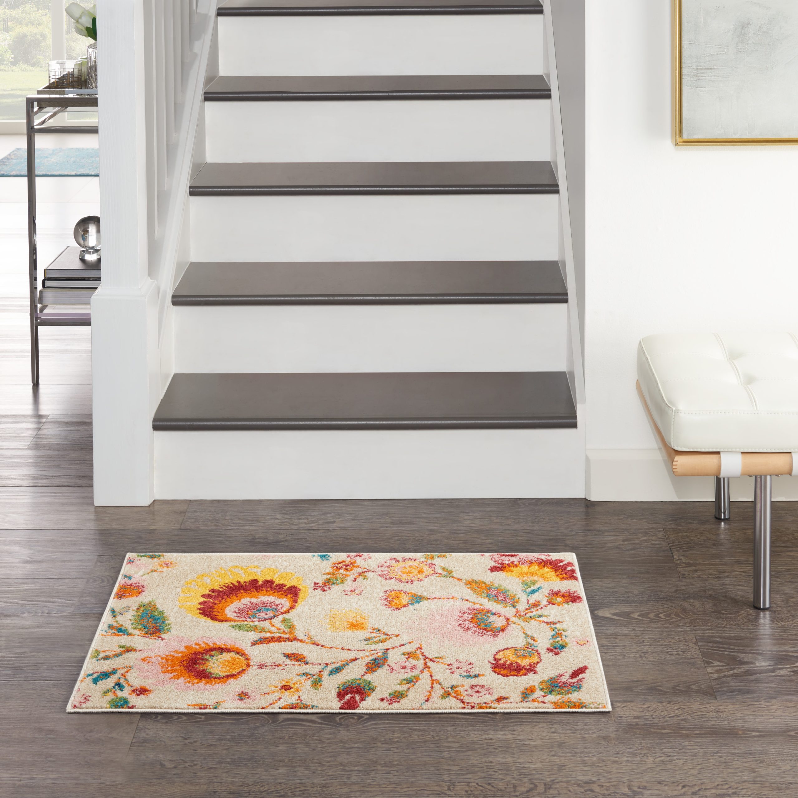 Nourison Allur ALR08 Ivory Multicolor Area Rug