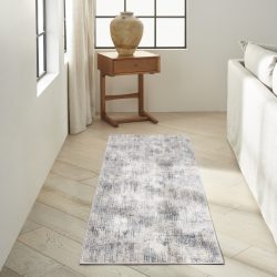 Calvin Klein CK022 Infinity IFN04 Ivory Grey Blue Area Rug