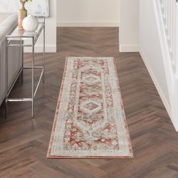 Nourison Thalia THL04 Rust Multicolor Area Rug