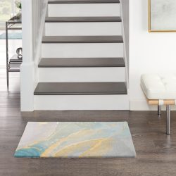 Nourison Prismatic PRS27 Grey Area Rug