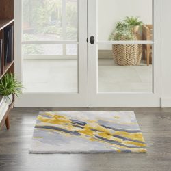 Nourison Prismatic PRS24 Grey Area Rug