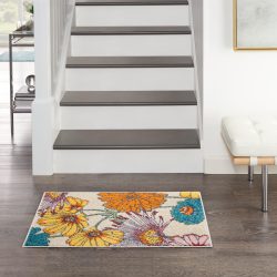 Nourison Allur ALR06 Ivory Multicolor Area Rug