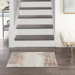 Nourison Elation ETN07 Grey Ivory Area Rug