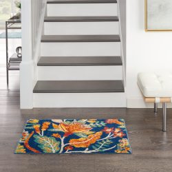 Nourison Allur ALR09 Navy Multicolor Area Rug