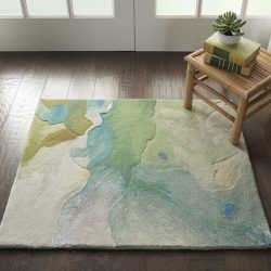 Nourison Prismatic PRS16 Seafoam Area Rug