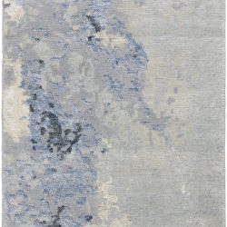 Alternative view of Nourison Silk Shadows SHA21 Blue Area Rug