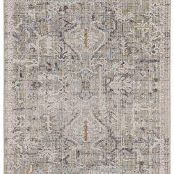 Alternative view of Nourison Lynx LNX02 Ivory Taupe Area Rug