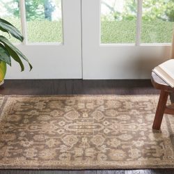 Nourison Aldora ALD06 Mocha Area Rug