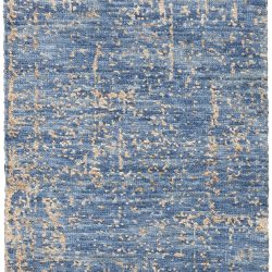 Alternative view of Nourison Luna LUN01 Dark Blue Mocha Area Rug