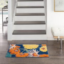 Nourison Allur ALR06 Navy Multicolor Area Rug