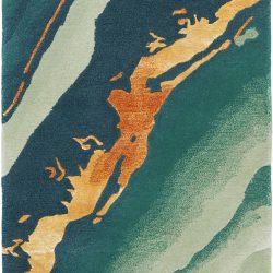 Alternative view of Nourison Prismatic PRS30 Emerald Area Rug
