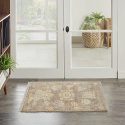 Nourison Odessa ODS01 Ivory Mocha Area Rug