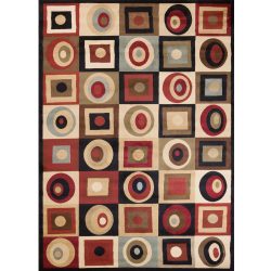 Concord Soho Round Squares BLACK