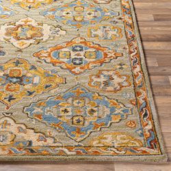Alternative view of Surya Artemis AES-2300 Black Area Rug