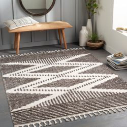 Alternative view of Surya Alhambra AHB-2300 Charcoal Area Rug