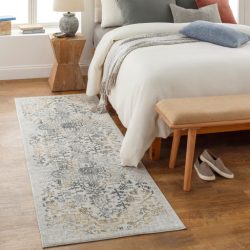 Alternative view of Surya Aisha AIS-2308 Charcoal Area Rug