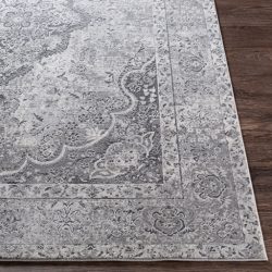Alternative view of Surya Aisha AIS-2319 Charcoal Area Rug