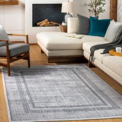 Alternative view of Surya Alice ALC-2310 Charcoal Area Rug