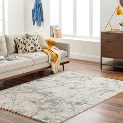 Alternative view of Surya Alder ALD-2314 Charcoal Area Rug