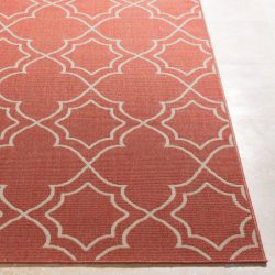 Alternative view of Surya Alfresco ALF-9591 Brick Red Area Rug
