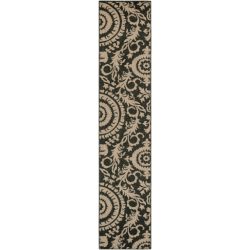Surya Alfresco ALF-9615 Black Area Rug